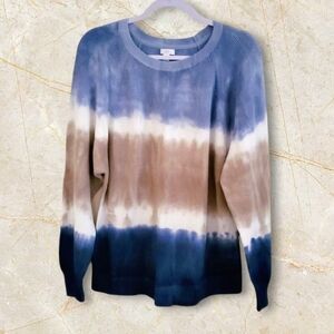 NWOT Womens (S) J. JILL Ombre Waffle Knit Top